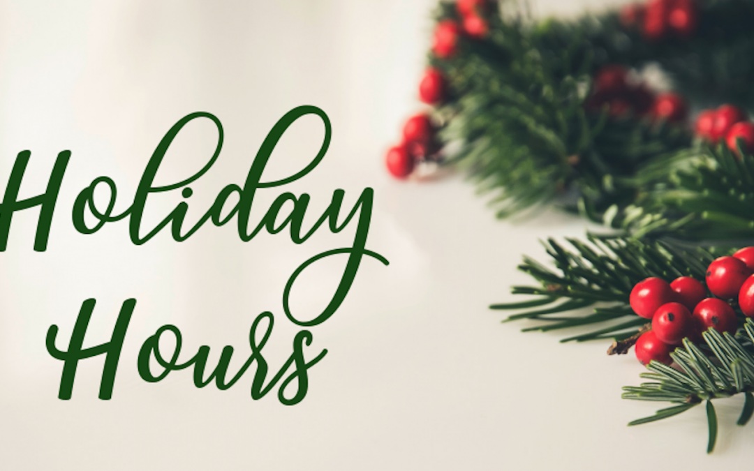 Holiday Hours The Pamplemousse Project